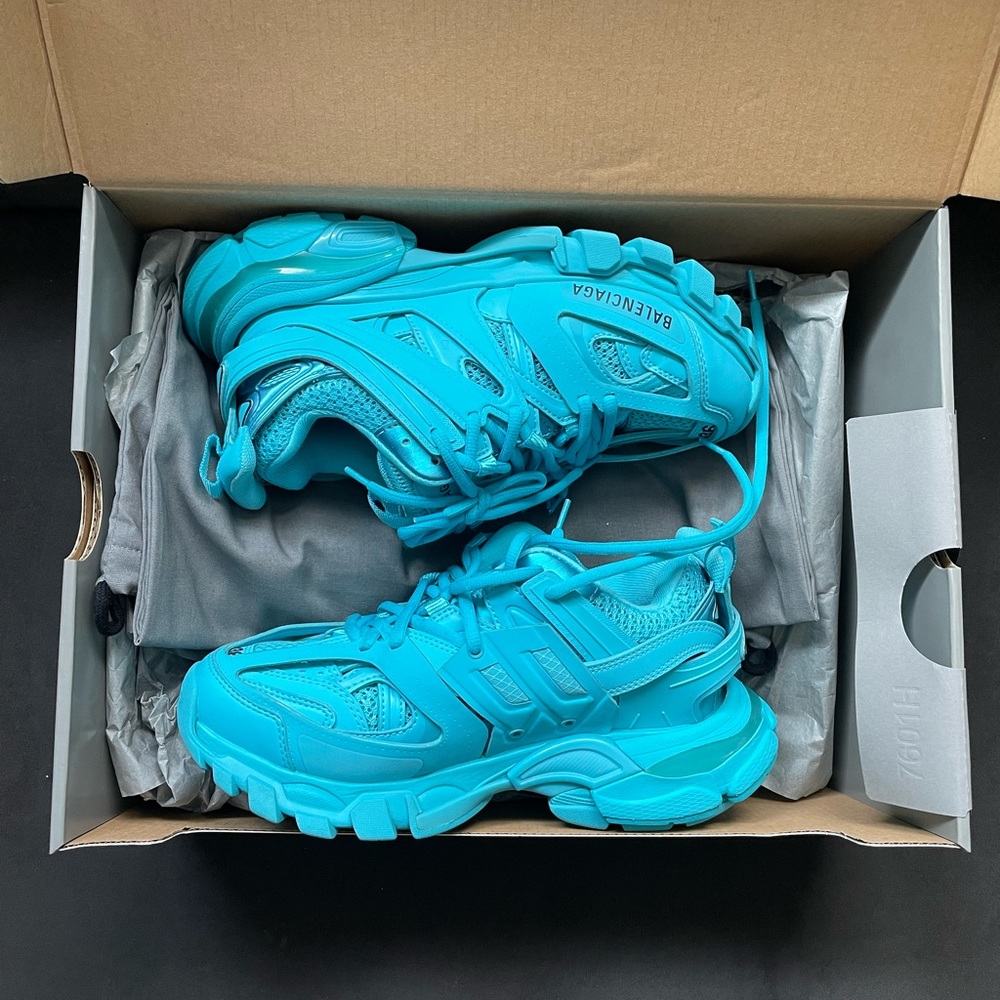 Balenciaga Track Sneaker ( Women ) Color - Turquoise - Picture 4 of 12